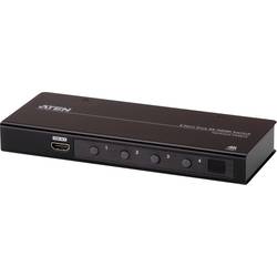 ATEN VS481C 4 + 1 port HDMI přepínač lze ovládat prostřednictvím PC, s dálkovým ovládáním 4096 x 2160 Pixel