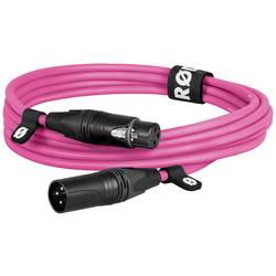 Rode XLR3M-P XLR propojovací kabel 3 m růžová