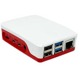 Raspberry Pi® SC0229 SBC skříň Vhodné pro: Raspberry Pi® 4 B červená, bílá