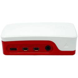 Raspberry Pi® ALLNET - Raspberry Pi 4 Zubehör - offizielles Gehäuse rot/weiß fuer 4 SBC skříň Vhodné pro: Raspberry Pi® 4 B červená, bílá