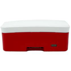 Raspberry Pi® ALLNET - Raspberry Pi 4 Zubehör - offizielles Gehäuse rot/weiß fuer 4 SBC skříň Vhodné pro: Raspberry Pi® 4 B červená, bílá