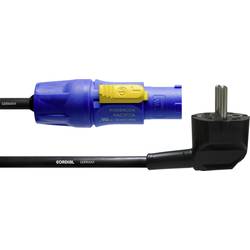 Cordial CFCA 1,5 SRC napájecí kabel [1x zástrčka s ochranným kontaktem - 1x zástrčka PowerCon] 1.50 m modrá