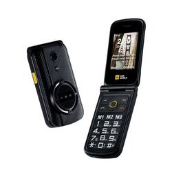 AGM Mobile M8 Flip mobilní telefon - véčko černá UPOZORNĚNÍí: mobilní telefony neobsahují CZ/SK menu