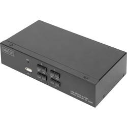 Digitus DS-12880 4 + 1 port přepínač KVM HDMI 3840 x 2160 Pixel