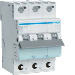 Hager MCS316 MCS316 elektrický jistič 3fázový 16 A 230 V, 400 V