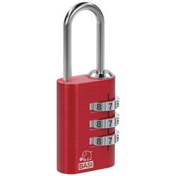 Basi 6170-4000-1400 zámek na kufr 21 mm červená na heslo