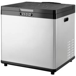 Unold UNOLD přenosná lednice (autochladnička) Energetická třída (EEK2021): E (A - G) stříbrná, černá 17 l 20 AŽ +20 °C - -18 °C