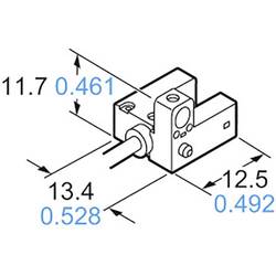 Panasonic vidlicová světelná závora PM-R25-P PM-R25-P typ R spínání za světla, spínání za tmy 5 - 24 V/DC 1 ks