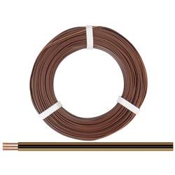 Donau Elektronik 325-818-50 lanko/ licna 3 x 0.25 mm² tmavě hnědá , černá, světle hnědá 50 m
