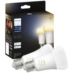 Philips Lighting Hue LED žárovka (sada 2 ks) 871951432824200 Energetická třída (EEK2021): F (A - G) Hue White Ambiance E27 Dopelpack 2x570lm60W E27 9 W teplá
