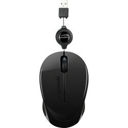SpeedLink BEENIE drátová myš USB optická černá 3 tlačítko 1200 dpi s kabelovým vozíkem