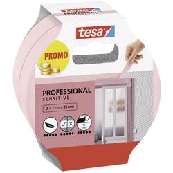 tesa Professional Sensitive 56267-00000-01 malířská krycí páska růžová (d x š) 50 m x 25 mm 2 ks