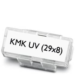 Phoenix Contact 1014107 KMK UV (29X8) držák označení Druh montáže: kabelové spony transparentní 100 ks