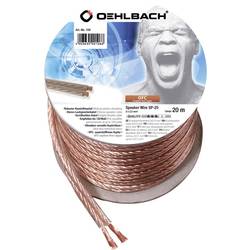 Oehlbach 106 reproduktorový kabel 2 x 2.50 mm² transparentní 20 m