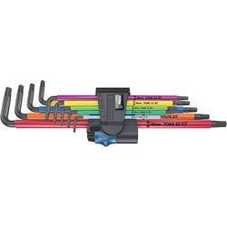 Wera 967/9 TX XL TORX sada klíčů T 8, T 9, T 10, T 15, T 20, T 25, T 27, T 30, T 40 9dílná