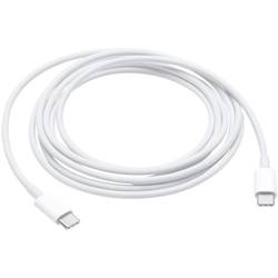 Apple USB-C® nabíjecí kabel [1x USB-C® zástrčka - 1x USB-C® zástrčka] 2 m bílá