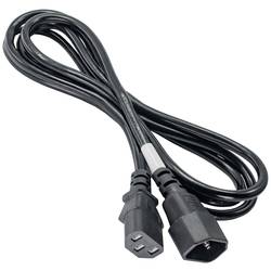 Akyga napájecí kabel [1x IEC C13 zásuvka 10 A - 1x IEC zástrčka C14 10 A] 1.80 m černá