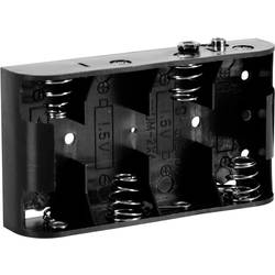Velleman BH243B bateriový držák 4x Malé mono tlačítkové připojení (d x š x v) 106 x 59 x 22 mm