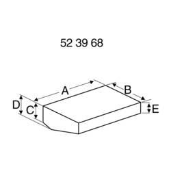 TEKO 362.8 pultové pouzdro (š x v x h) 97 x 61 x 161 mm plast modrá, šedá, stříbrná 1 ks