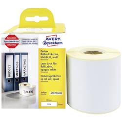 Avery-Zweckform etikety (role) 190 x 54 mm papír bílá 110 ks trvalé štítky složek AS0722480