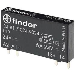 Finder polovodičové relé 34.81.7.024.9024 Spínací napětí (max.): 33 V/DC okamžité spínání 1 ks