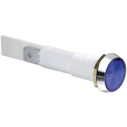LED signálka Arcolectric C0275OSMAD, montáž do panelu, 230 V/AC, modrá