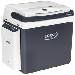 ZORN Cooler Z 26 LNP 7,8 Ah chladicí box a topný box Energetická třída (EEK2021): D (A - G) termoelektrický (peltierův článek) 12 V, 230 V DC/AC černá/bílá 25