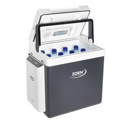 ZORN Cooler Z 26 LNP 7,8 Ah Aku chladnička & Topný box Energetická třída (EEK2021): D (A - G) termoelektrický (peltierův článek) 12 V, 230 V DC/AC černá/bílá