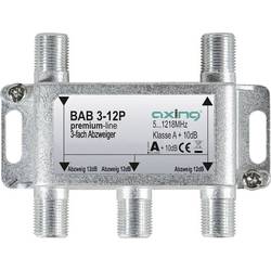 Axing BAB 3-12P odbočka TV kabelu trojitý 5 - 1218 MHz