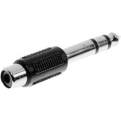 TRU COMPONENTS adaptér jack jack zástrčka 6,3 mm - cinch zásuvka stereo Pólů:3 1 ks