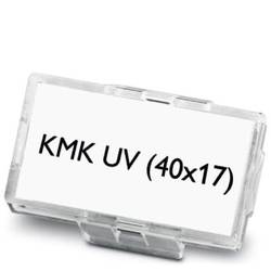 Phoenix Contact 1014109 KMK UV (40X17) držák označení Druh montáže: kabelové spony transparentní 50 ks