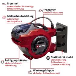 Einhell 4173771 GE-HR 18/30 WH Li-Solo naviják hadice 12.5 mm 54 cm 1/2 palce 1 ks červená