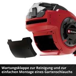 Einhell 4173771 GE-HR 18/30 WH Li-Solo naviják hadice 12.5 mm 54 cm 1/2 palce 1 ks červená