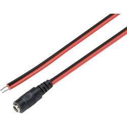 TRU COMPONENTS;nízkonapěťový připojovací kabelnízkonapěťová zásuvka- kabel s otevřenými konci;5.5 mm;2.5 mm;2.00 m1 ks