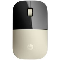 HP Z3700 drátová myš bezdrátový optická černá, zlatá 3 tlačítko 1200 dpi