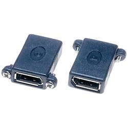 Lyndahl LKPA019 DisplayPort adaptér [1x zásuvka DisplayPort - 1x zásuvka DisplayPort] černá