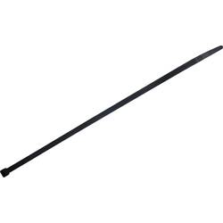 TRU COMPONENTS TC-11919772, TC-BT-710-8.8-UVB, stahovací pásky, 8.8 mm, 710 mm, černá, Stabilní vůči UV záření, 100 ks
