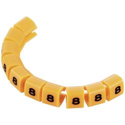TRU COMPONENTS TC-MB1/8203 označovací klip na kabely Otisk (Kabelový značkovač) 8 Rozsah vnějšího průměru 3 do 3.60 mm