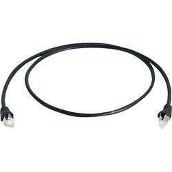 Telegärtner 100009136 RJ45 síťové kabely, propojovací kabely CAT 6A S/FTP 25.00 m černá samozhášecí, bez halogenů, UL certifikace 1 ks