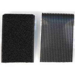 TRU COMPONENTS 730-330-2-Bag pásek se suchým zipem, lepicí, háčková a flaušová část, extra silná, (d x š) 100 mm x 50 mm, 2 pár
