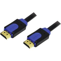 LogiLink HDMI kabel Zástrčka HDMI-A, Zástrčka HDMI-A 3.00 m černá CHB1103 HDMI kabel