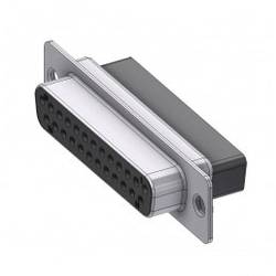 Deltron Connectors DTS25 SX D-SUB zásuvka 180 ° Pólů: 25 krimpované 1 ks