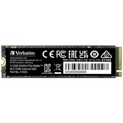 Verbatim Vi5000 512 GB interní SSD disk NVMe/PCIe M.2 M.2 NVMe PCIe 4.0 x4 Retail 31825