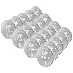 GP Batteries knoflíkový článek CR 2032 3 V 20 ks lithiová GPCR2032STD841C20