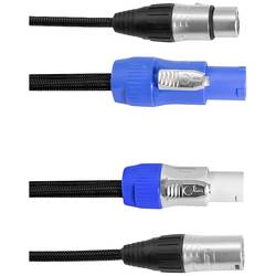 Eurolite Power-Hybrid DMX propojovací kabel [1x XLR zásuvka 5pólová - 1x XLR zásuvka 5pólová ] 5 m