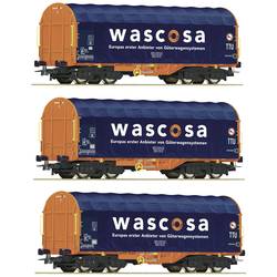 Roco 76009 3dílná sada posuvných vozů Wascosa, H0