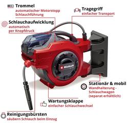 Einhell 4173770 GE-HR 18/30 Li-Solo naviják hadice 540 mm 1/2 palce 1 ks červená