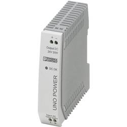 Phoenix Contact UNO-PS/1AC/24DC/30W síťový zdroj na DIN lištu, 24 V/DC, 1.25 A, 30 W, výstupy 1 x