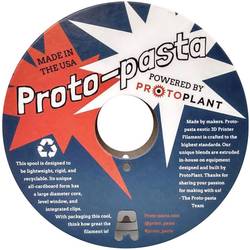 Proto-Pasta CDP12805 Protoplant Conductive PLA vlákno pro 3D tiskárny PLA plast 2.85 mm 500 g černá 1 ks