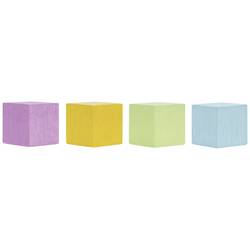 magnetoplan magnet Cube (d x š x v) 20 x 20 x 20 mm růžová, světle oranžová , světle zelená, světle modrá 4 ks 16653410